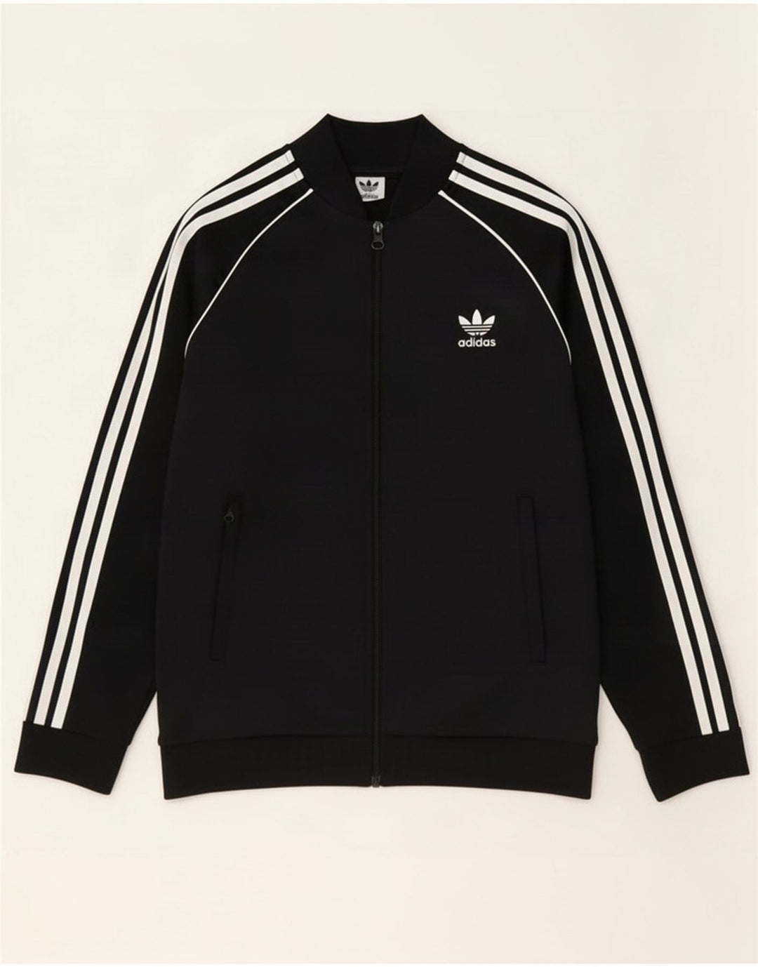 Chaqueta de chándal Adidas para niño 13-14 años Negro Poliéster