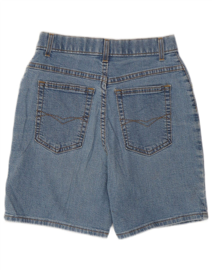 Marks & Spencer Pantalones cortos vaqueros para mujer UK 8 Small W23 Algodón azul