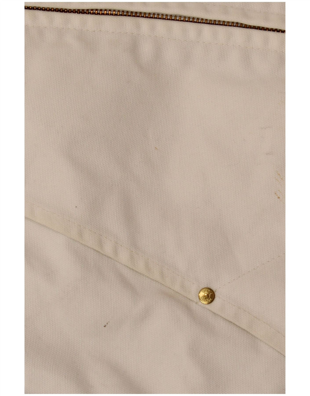 Richlu Chaqueta bomber con capucha para hombre UK 40 Large Off White Cotton