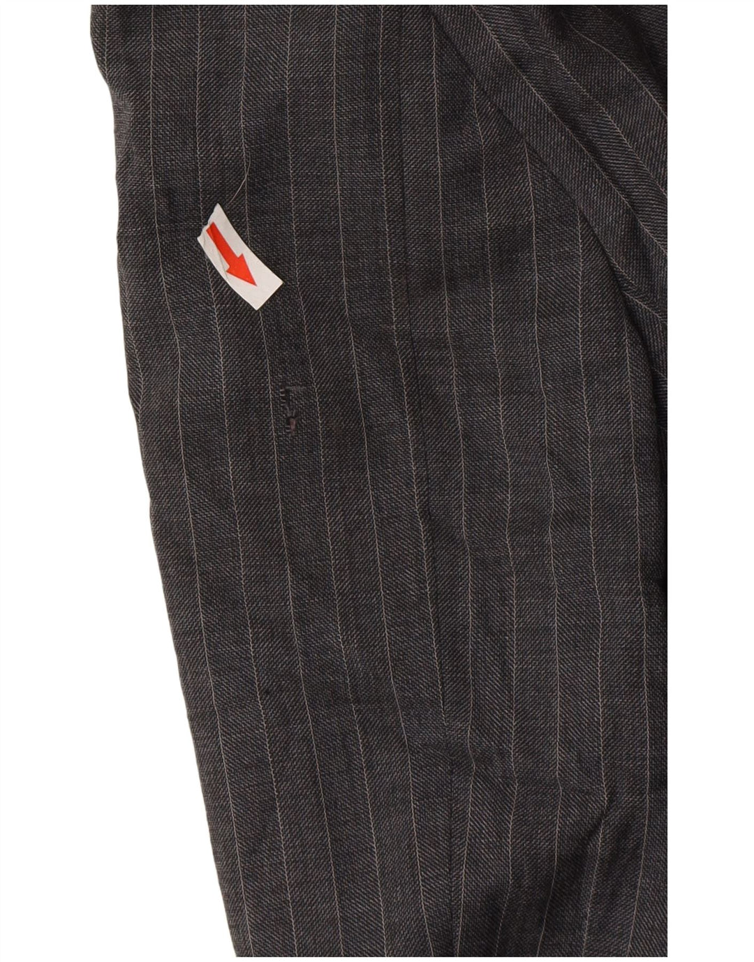 Marks & Spencer Chaqueta tipo blazer de 2 botones para hombre UK 44 XL Lana gris a rayas