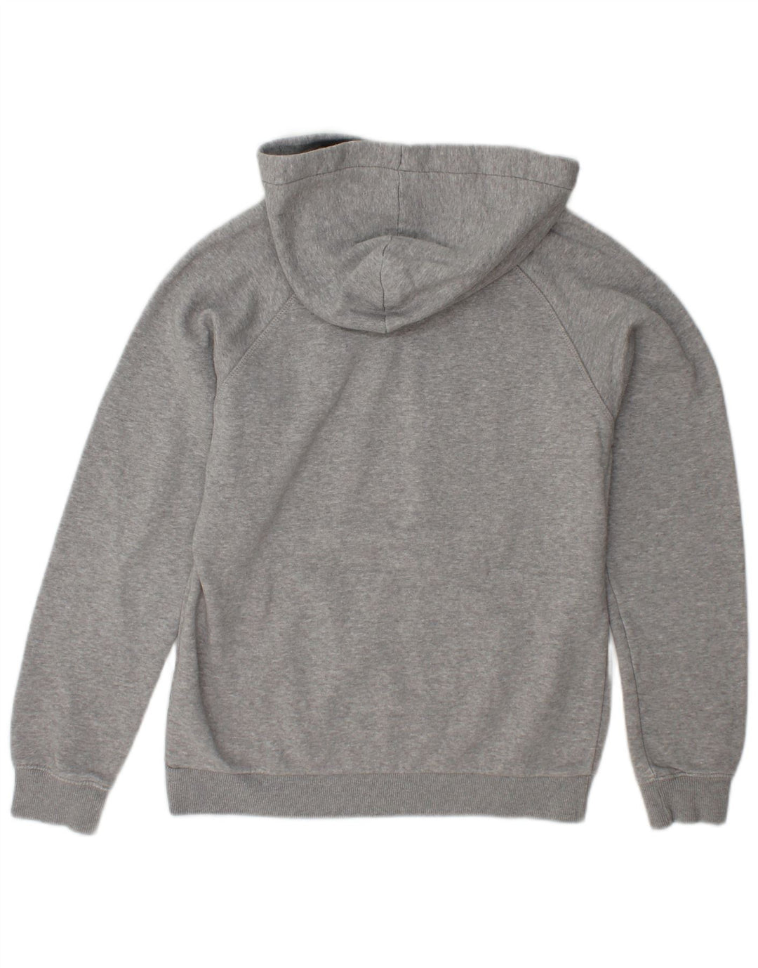 ADIDAS Sudadera con capucha gráfica para mujer UK 10 Small Grey Cotton