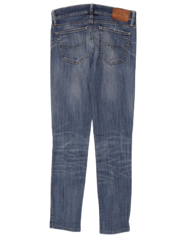 Polo Ralph Lauren Jeans ajustados Tompkins para mujer W26 L29 Algodón azul