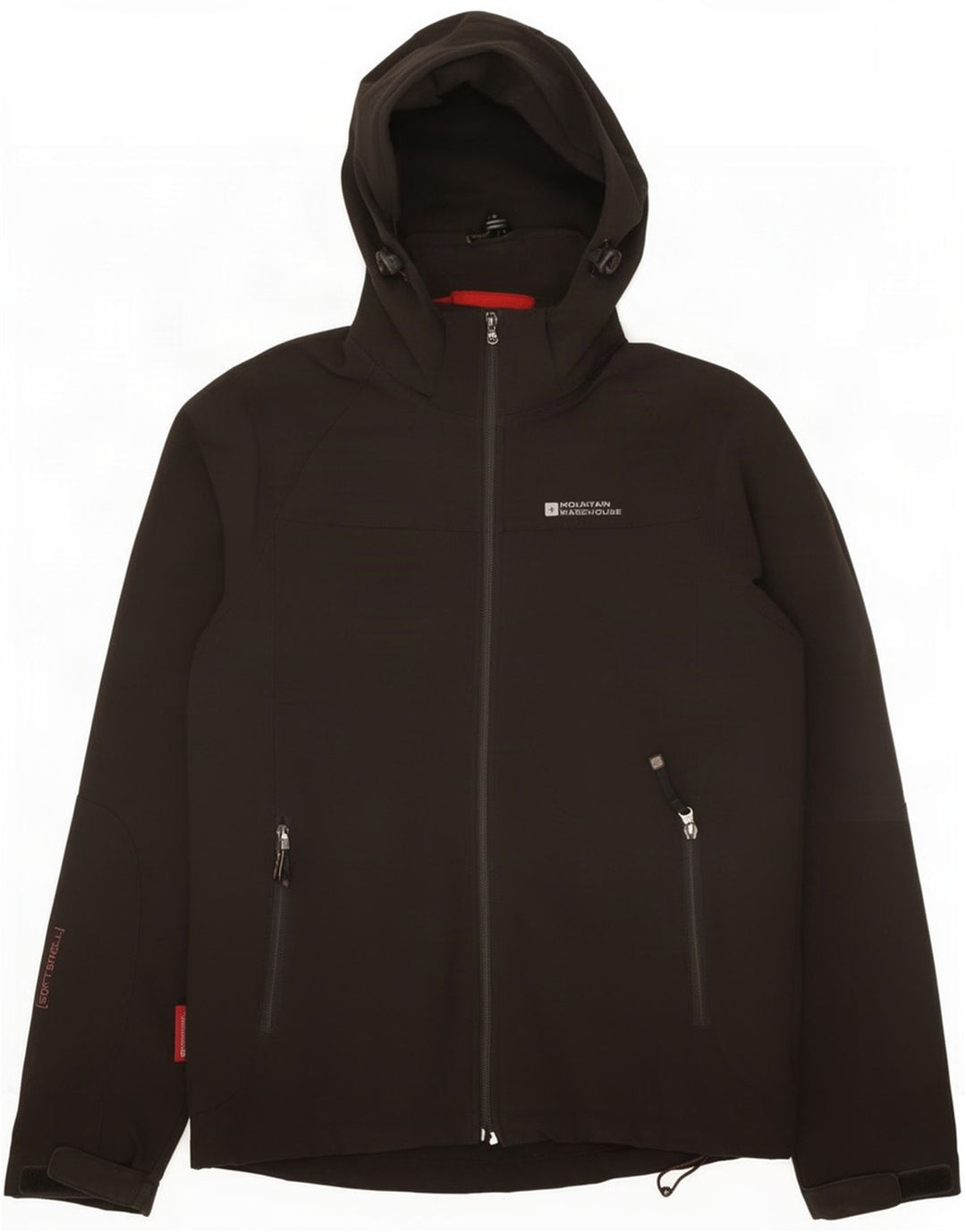 Chaqueta cortavientos con capucha para hombre Mountain Warehouse UK 36 Small Black
