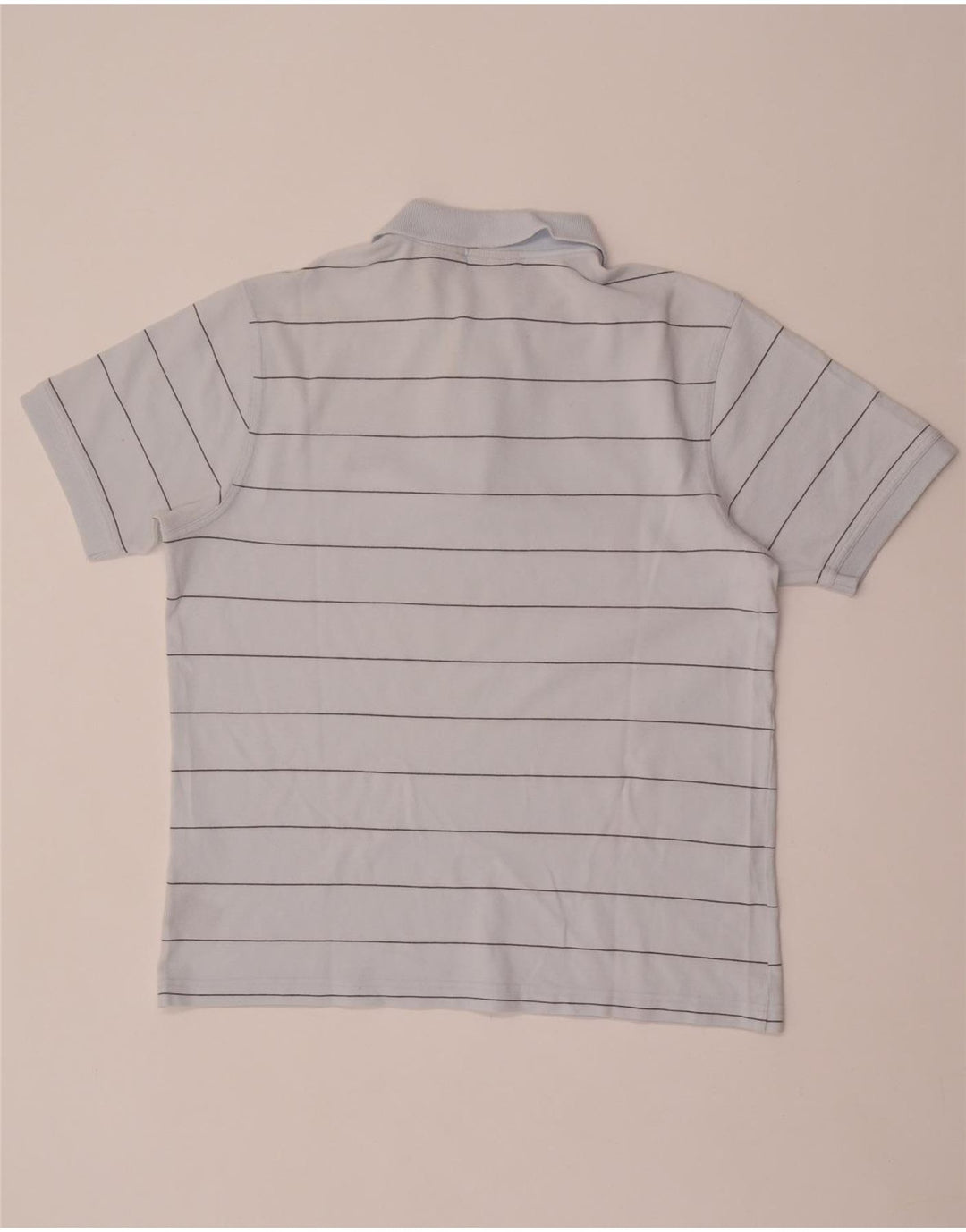 FILA Polo para hombre grande a rayas azules