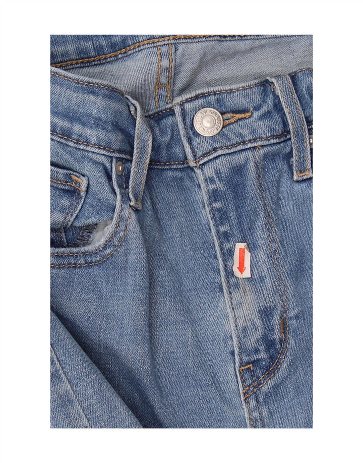 Levi's Vaqueros pitillo de talle alto 721 para mujer W27 L32 Algodón azul