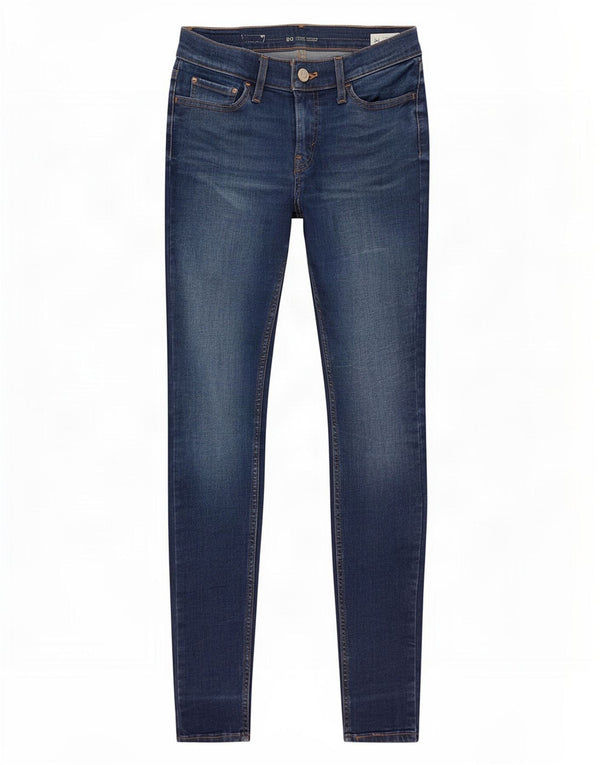 Vaqueros Levi's Super Skinny Mujer W28 L32 Algodón Azul
