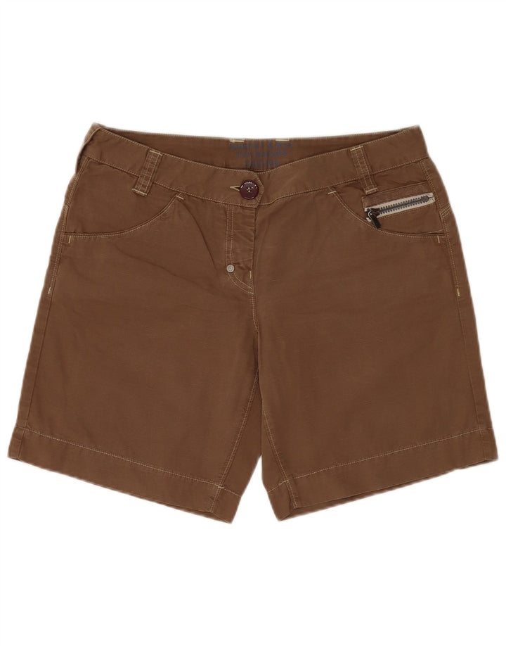 Murphy & Nye Pantalones cortos casuales para mujer W30 Algodón marrón medio