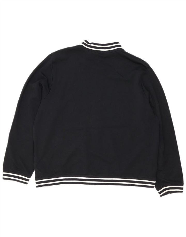 Izod Chaqueta de chándal para mujer UK 40 XL Poliéster negro
