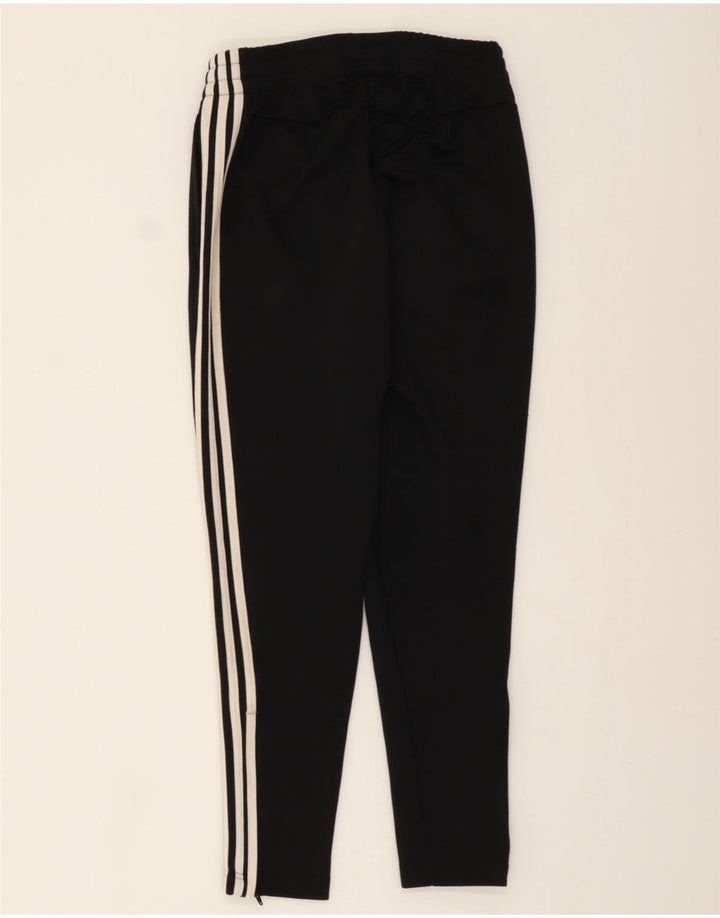 ADIDAS Womens Tracksuit Trousers UK 8/10 Small  Black Polyester Vintage Adidas and Second-Hand Adidas from Messina Hembry 