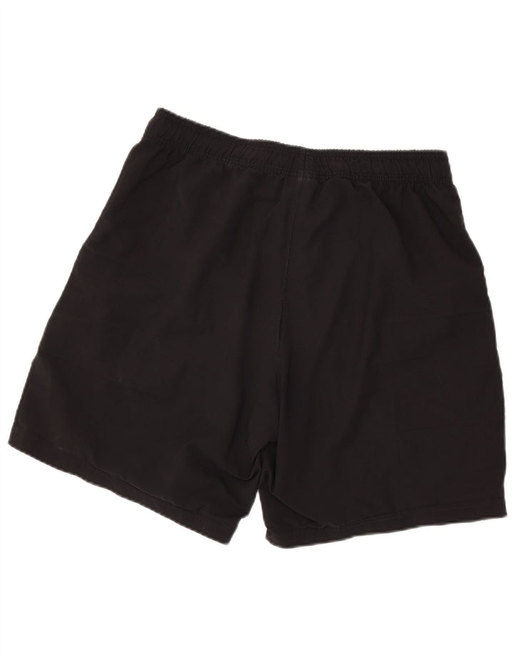 Adidas - Pantalones cortos deportivos para hombre, talla grande, poliéster negro