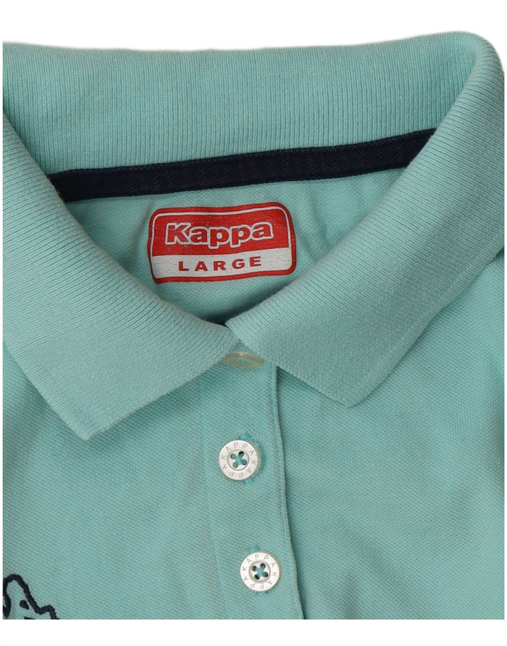 Kappa Polo Mujer UK 40 Grande Turquesa