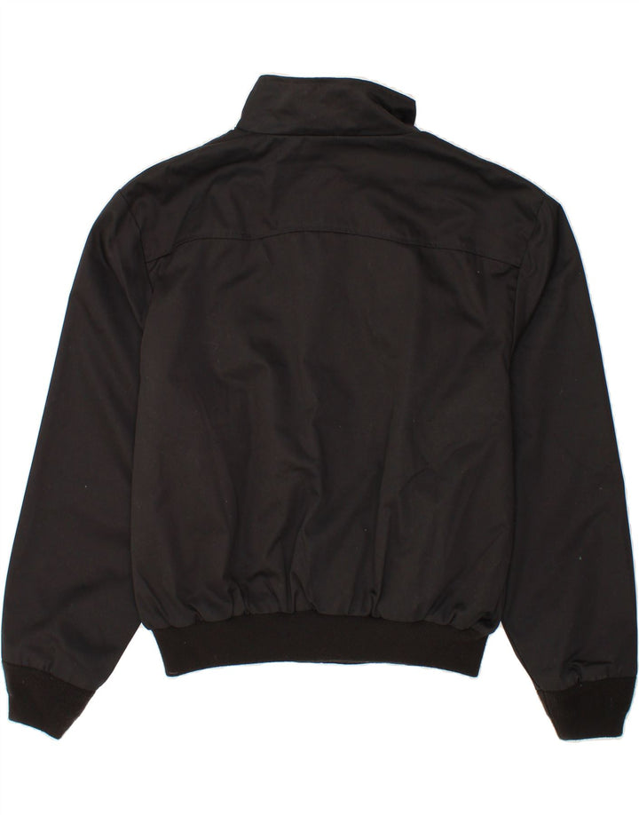 BRANDIT Mens Bomber Jacket UK 44 2XL Black Polyester Vintage Brandit and Second-Hand Brandit from Messina Hembry 