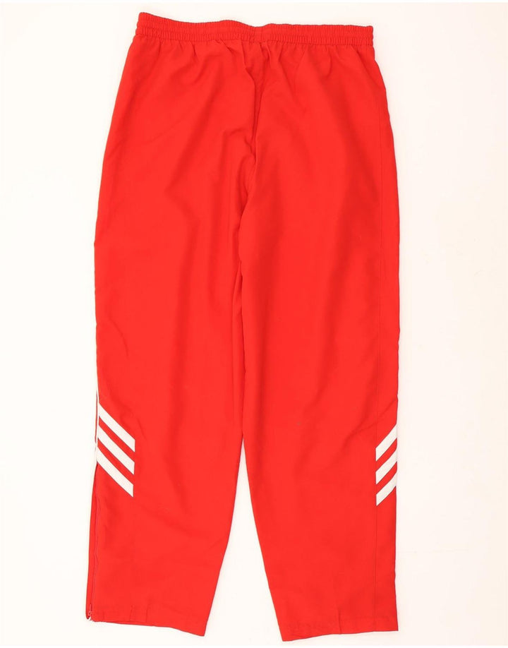 ADIDAS Pantalones de chándal para hombre UK 44/46 Large Rojo Poliéster