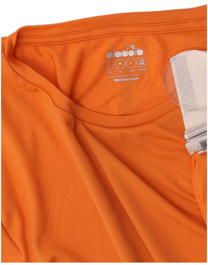 Diadora Camiseta Hombre Top Medium Naranja Poliéster