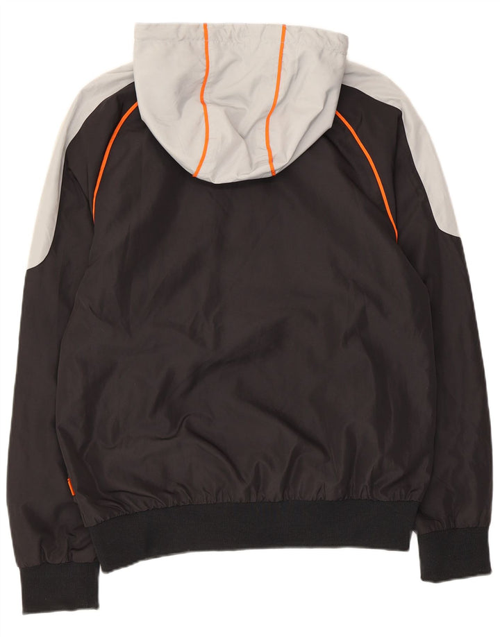 UMBRO Chaqueta superior de chándal con gráfico para mujer UK 40 Medium Black Colourblock