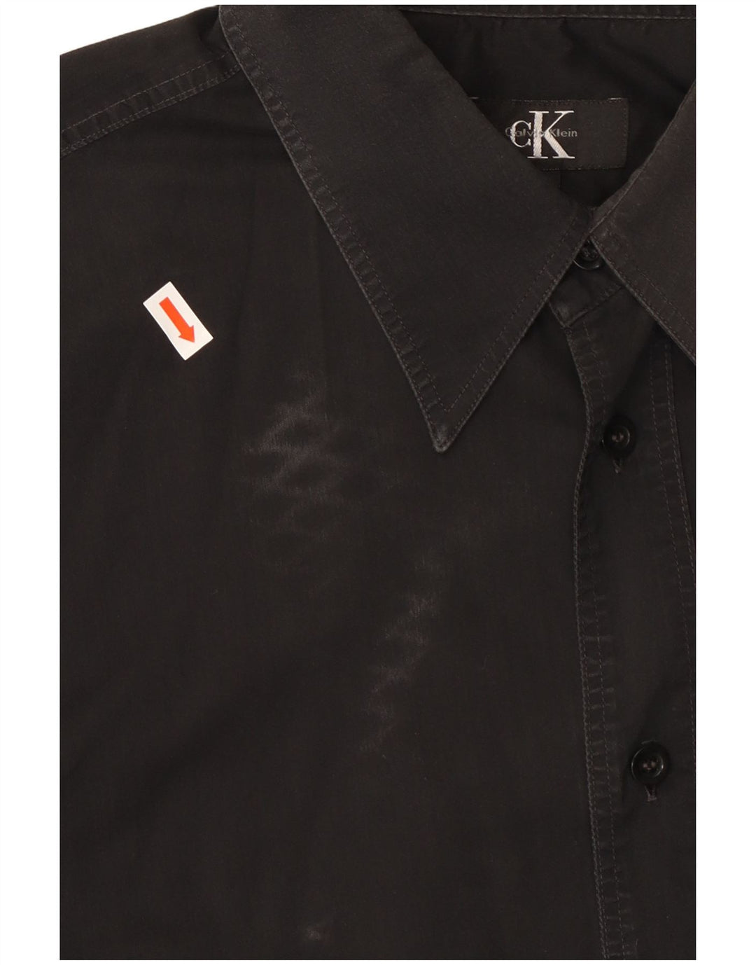 Camisa CALVIN KLEIN Hombre Grande Negro Algodón