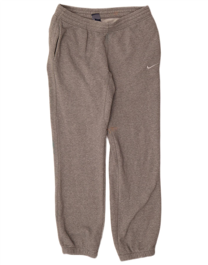 NIKE Hombre Pantalones de Chándal Joggers Gris Medio Algodón