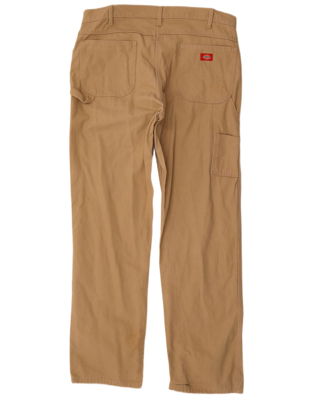 DICKIES Pantalón cargo recto para hombre W38 L36 Algodón beige