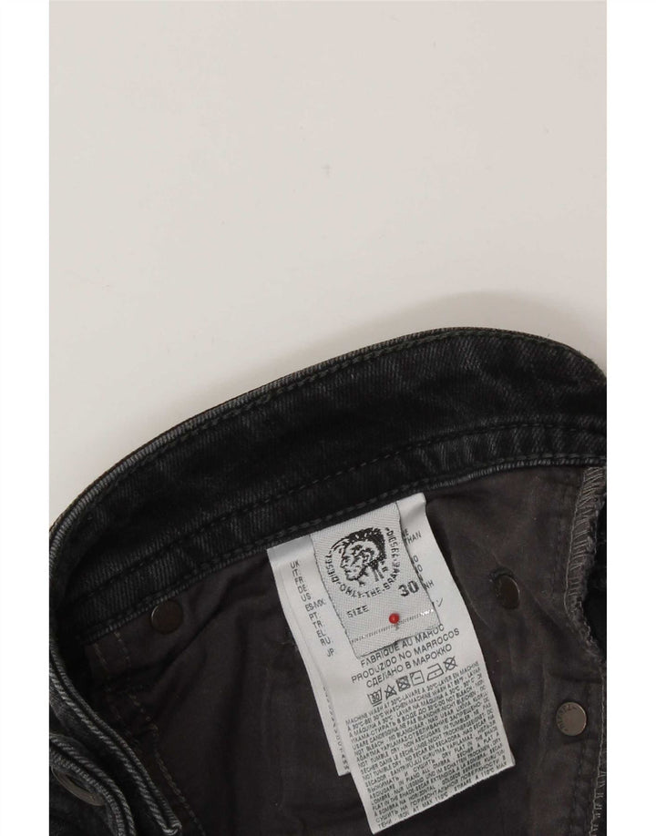 Diesel Vaqueros ajustados para hombre W30 L31 Algodón negro