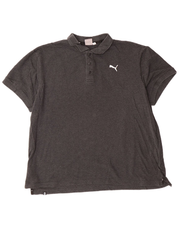Puma Polo Hombre 2XL Algodón Gris