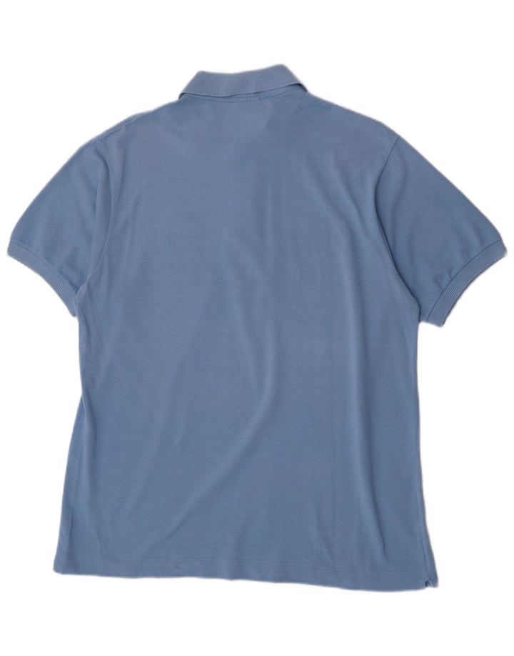 Polo Lacoste para hombre talla 5 grande algodón azul