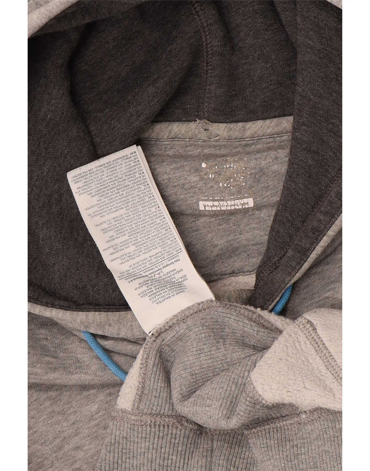 Sudadera con capucha Nike para hombre - Jersey de algodón moteado en gris medio