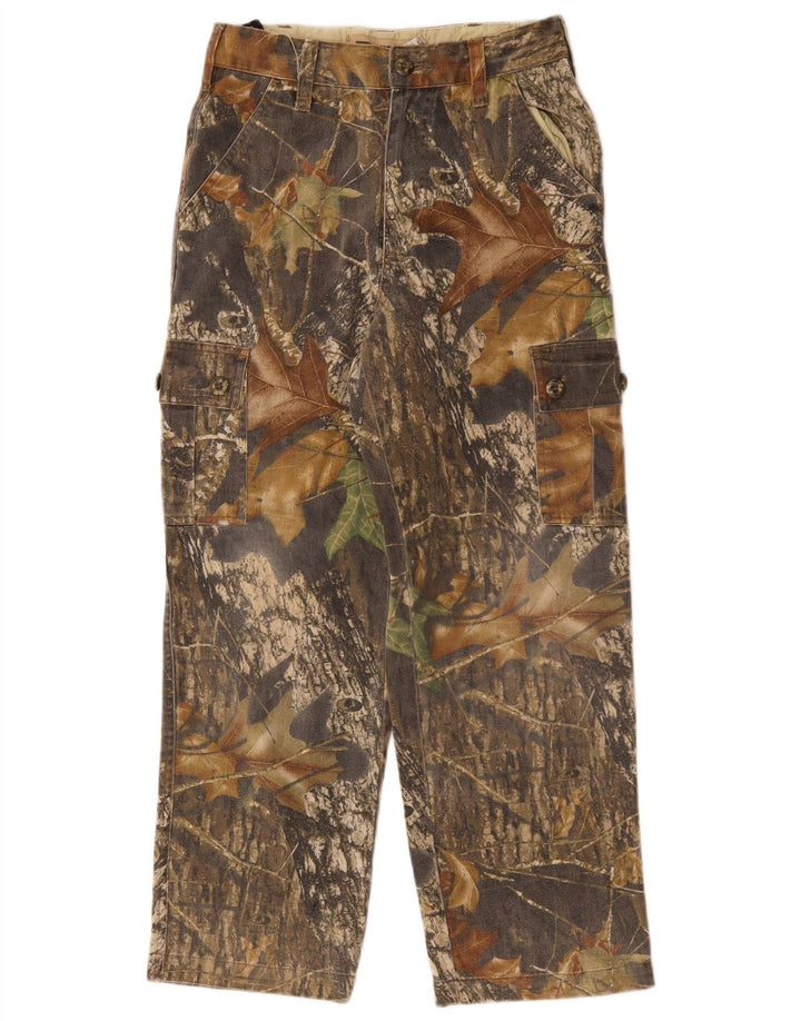 Russell Athletic Pantalones cargo para niños 10-11 años W23 L25 Gris medio