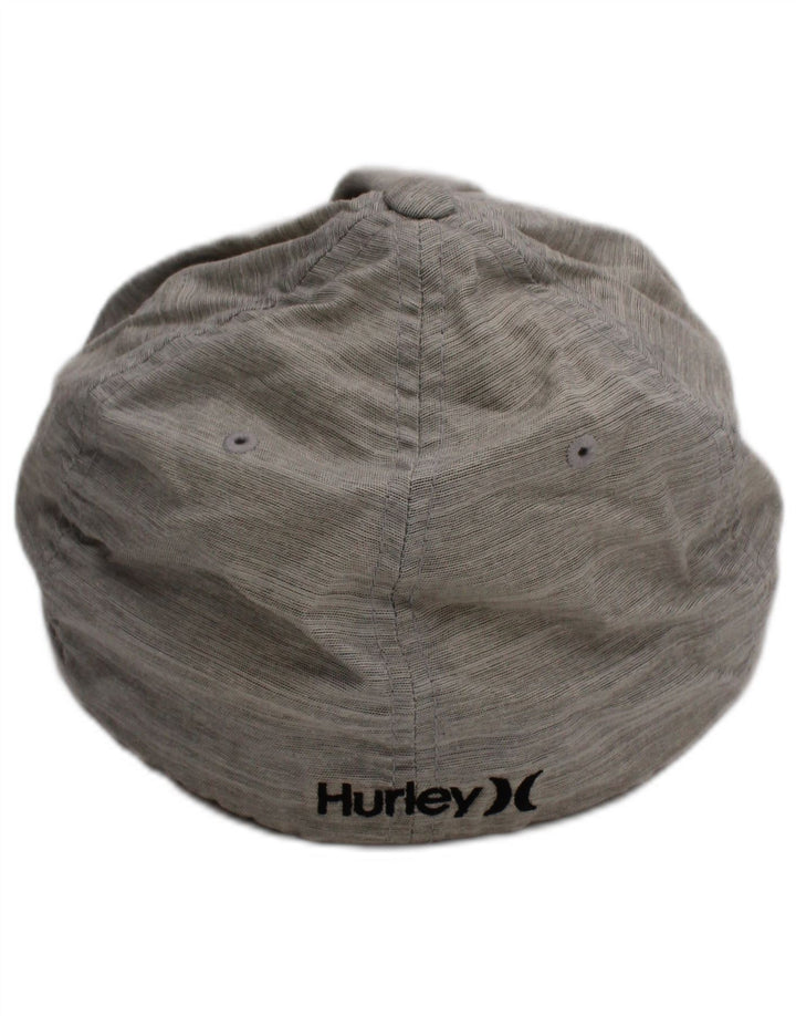 Hurley Gorra De Béisbol Flex Fit Graphic Para Hombre Grande/XL Poliéster Gris