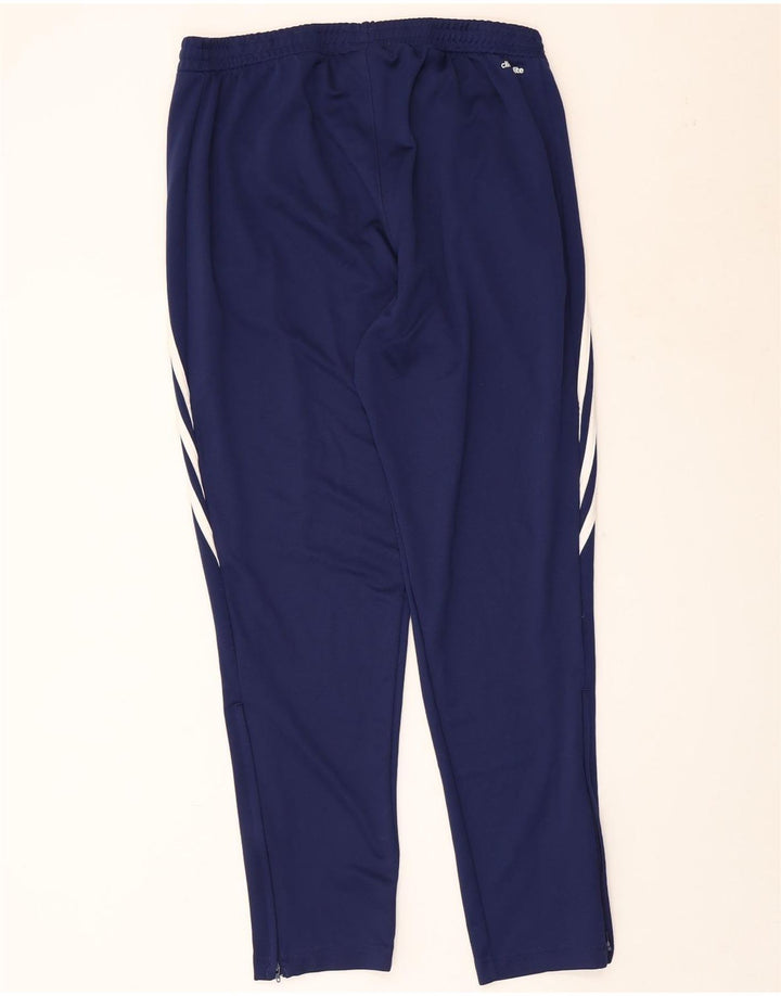 ADIDAS Hombre Climalite Pantalón Chándal XL Azul Marino Poliéster