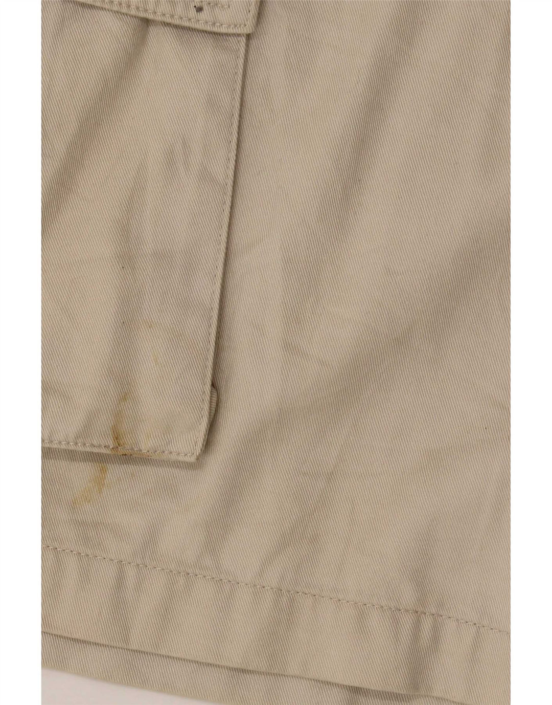 Vintage hombres cargo pantalones cortos grandes W30 Beige