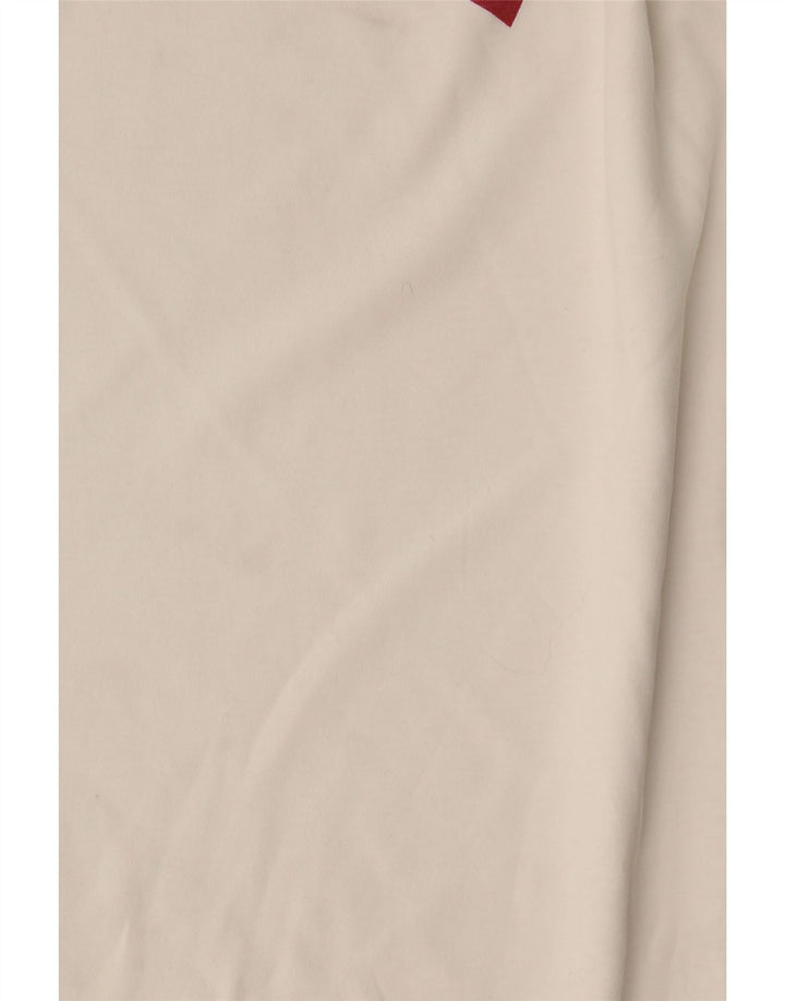Levi's Camiseta gráfica para hombre Top mediano de algodón blanco