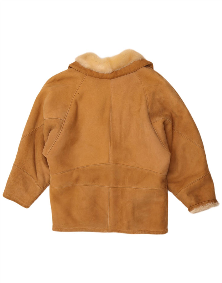 Chaqueta de piel de oveja extragrande para mujer Conbipel IT 42 Marrón medio