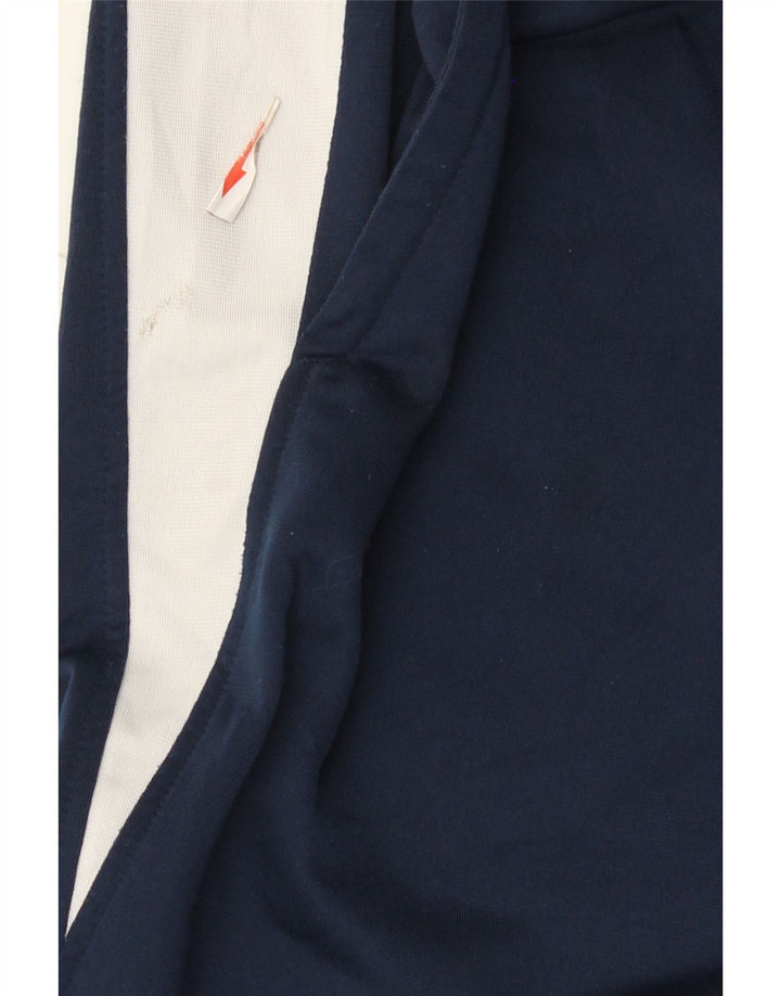 Pantalones de chándal Asics para mujer UK 40 Medium Azul marino Colorblock