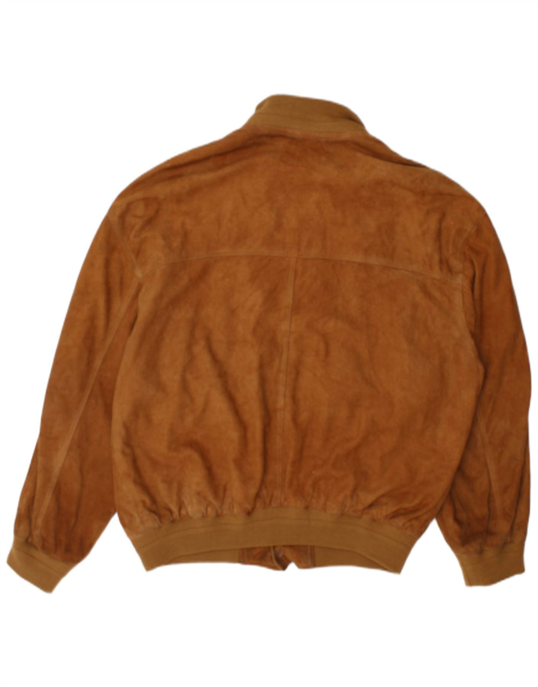 Vintage hombres ante bomber chaqueta Reino Unido 42 XL marrón