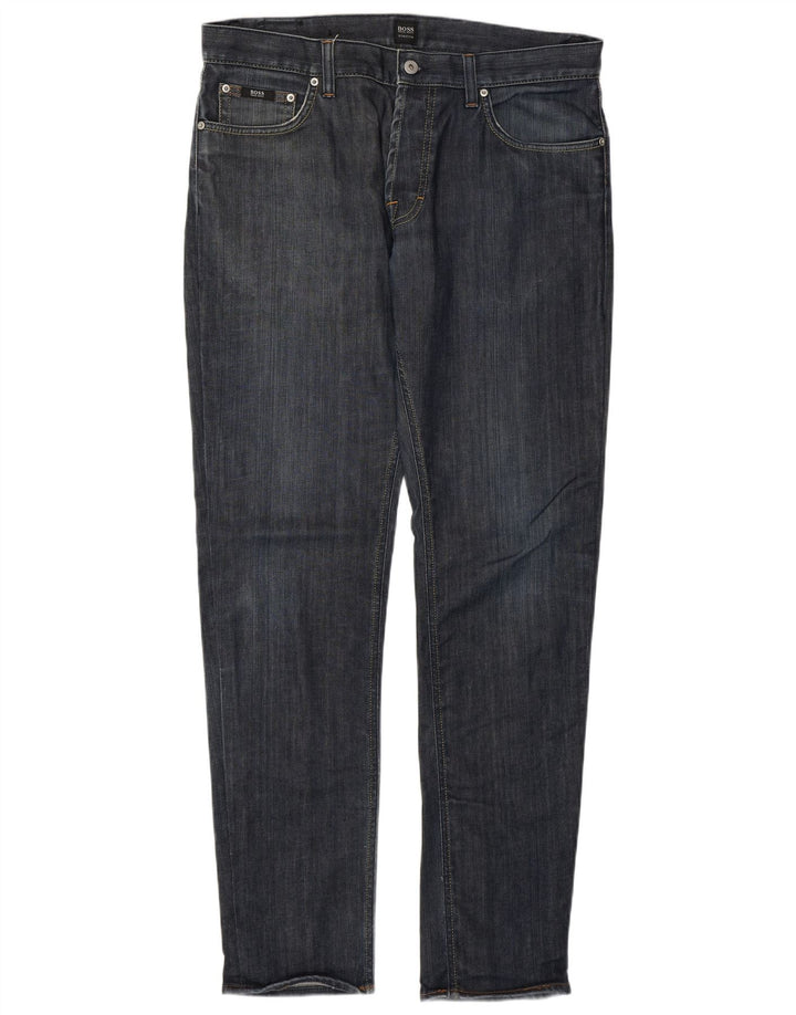 Vaqueros Hugo Boss Hombre Slim W35 L34 Algodón Azul