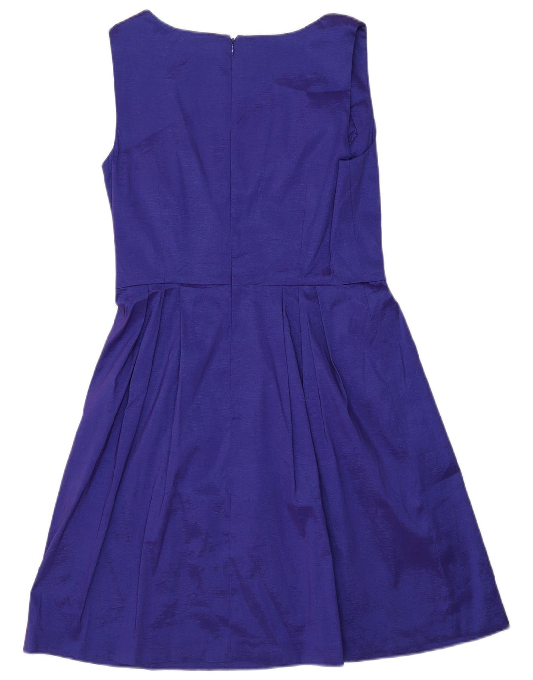 CALVIN KLEIN Vestido sin mangas para mujer US 12 Poliéster morado mediano