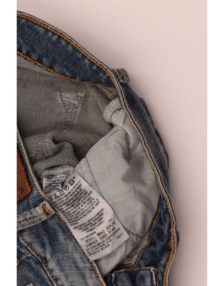 Vaqueros Levi's Mujer Acampanados W30 L30 Algodón Azul