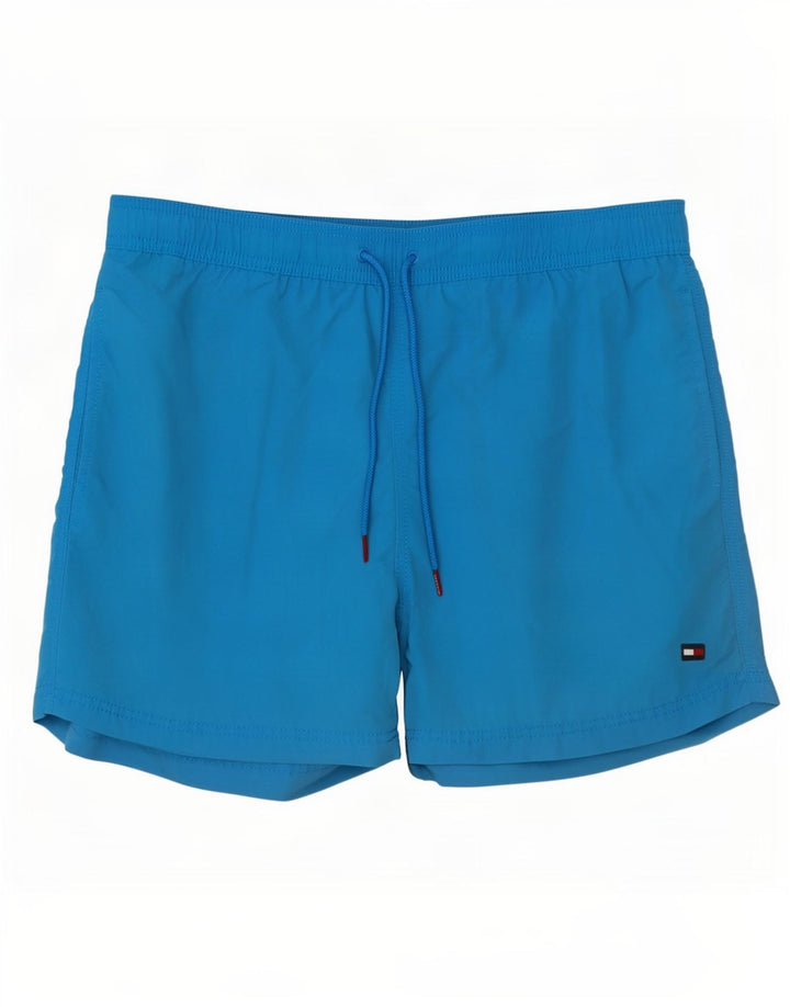 Tommy Hilfiger Hombre Slim Fit Bañador Shorts Grande Poliamida Azul