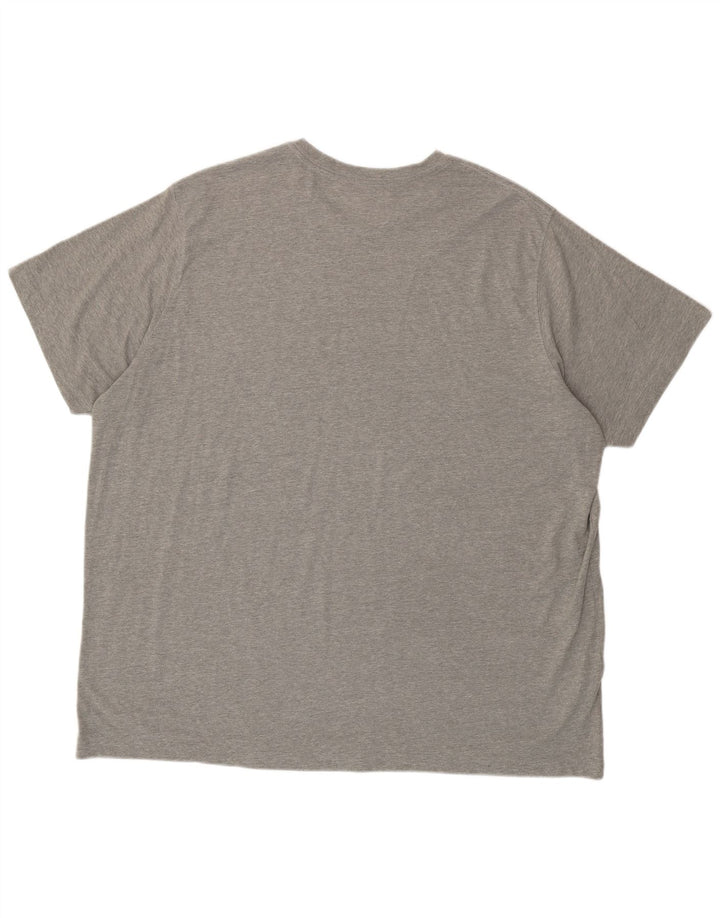 Eddie Bauer Camiseta Hombre Top 3XL Gris Algodón