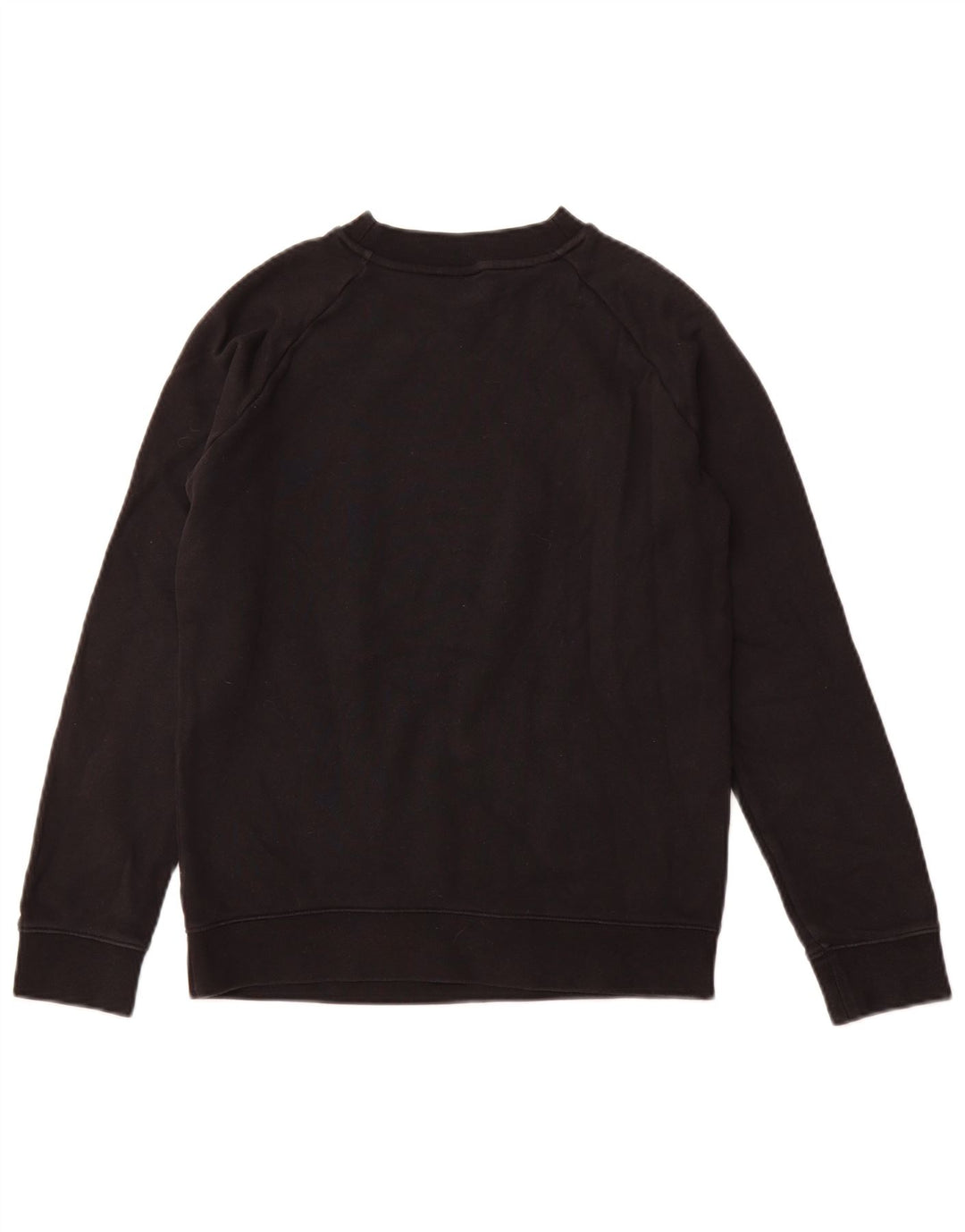 ADIDAS Sudadera gráfica para mujer Jumper UK 10 Small Black Cotton