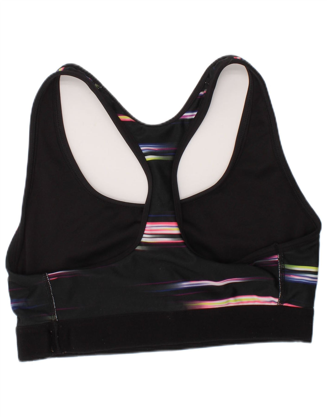 Champion Mujer Sport Bra Top Grande Negro Poliéster Deportes