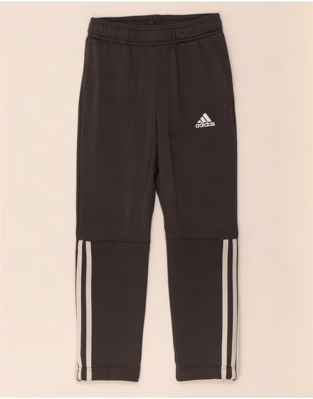 Adidas Pantalón Chándal Niño 7-8 Años Gris Poliéster