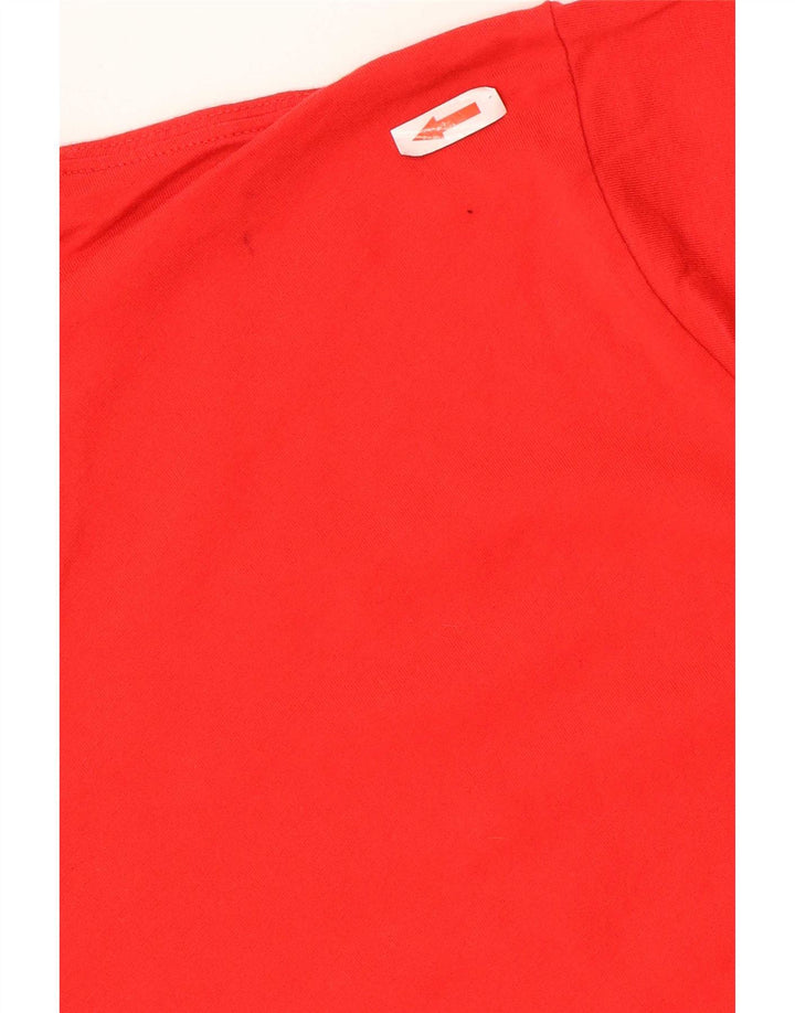 Sergio Tacchini Camiseta Hombre Top XL Algodón Rojo