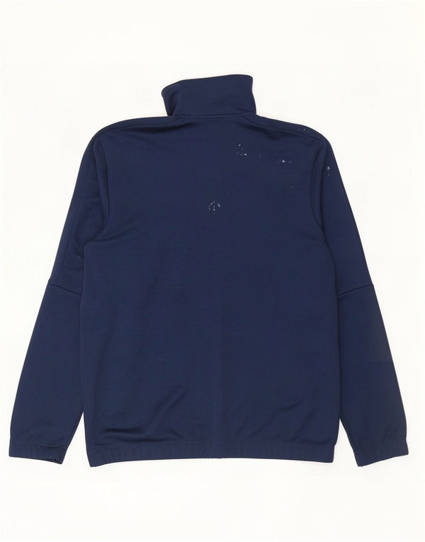 Adidas - Chaqueta de chándal para hombre, talla 42/44, talla grande, azul marino