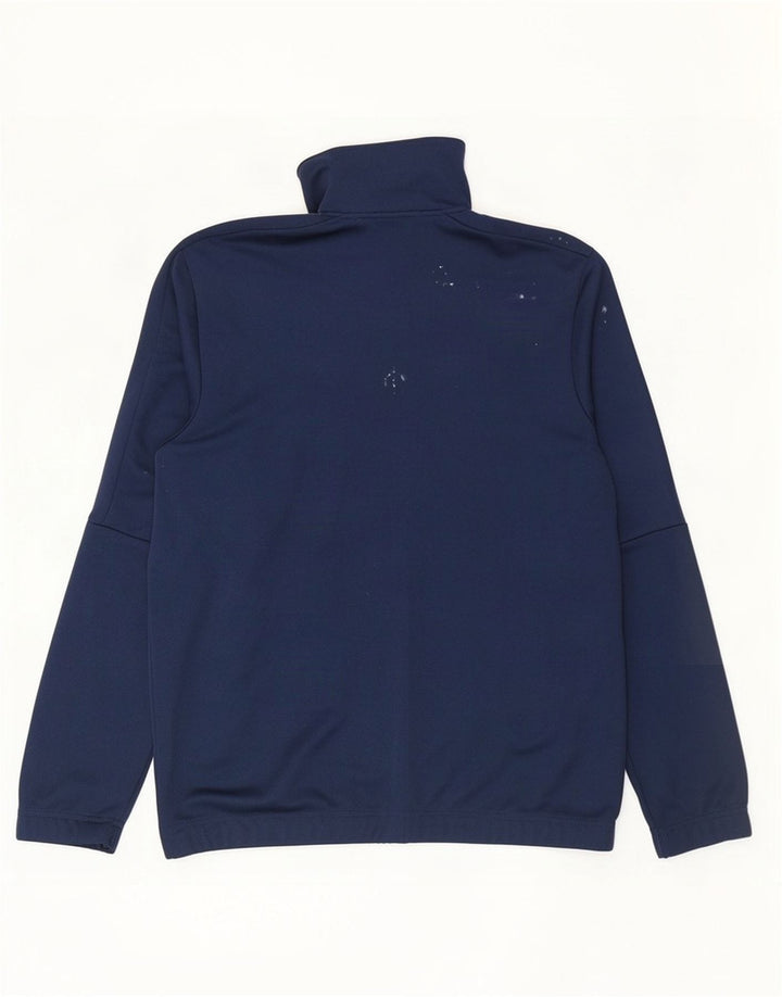 Adidas - Chaqueta de chándal para hombre, talla 42/44, talla grande, azul marino