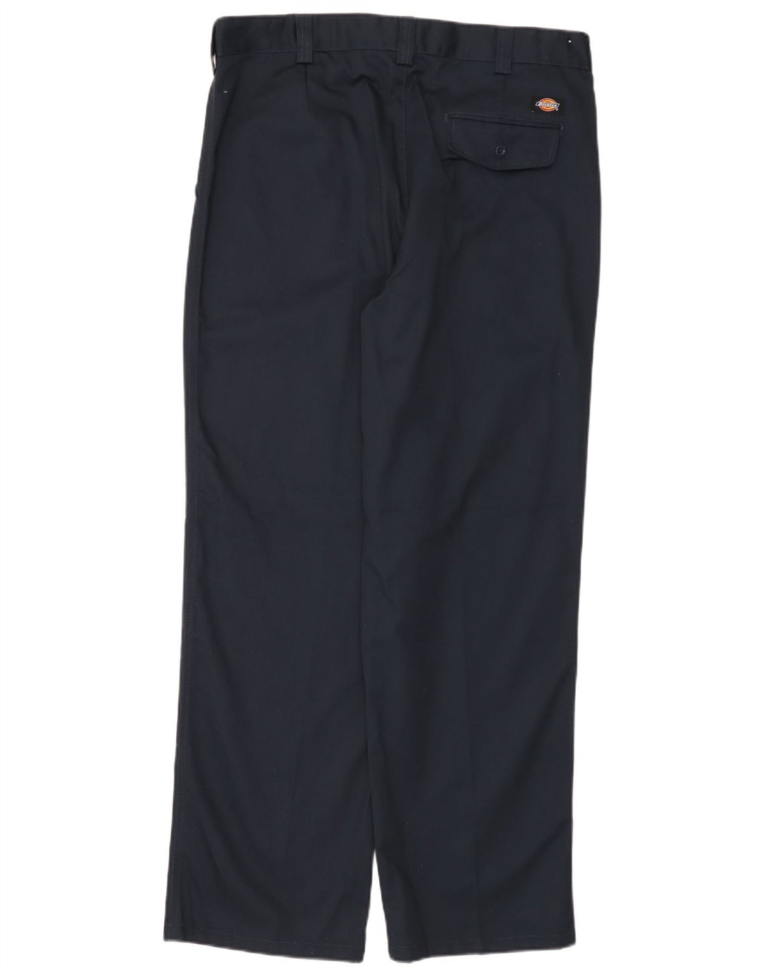 Dickies Pantalón chino recto para hombre W38 L31 Poliéster negro