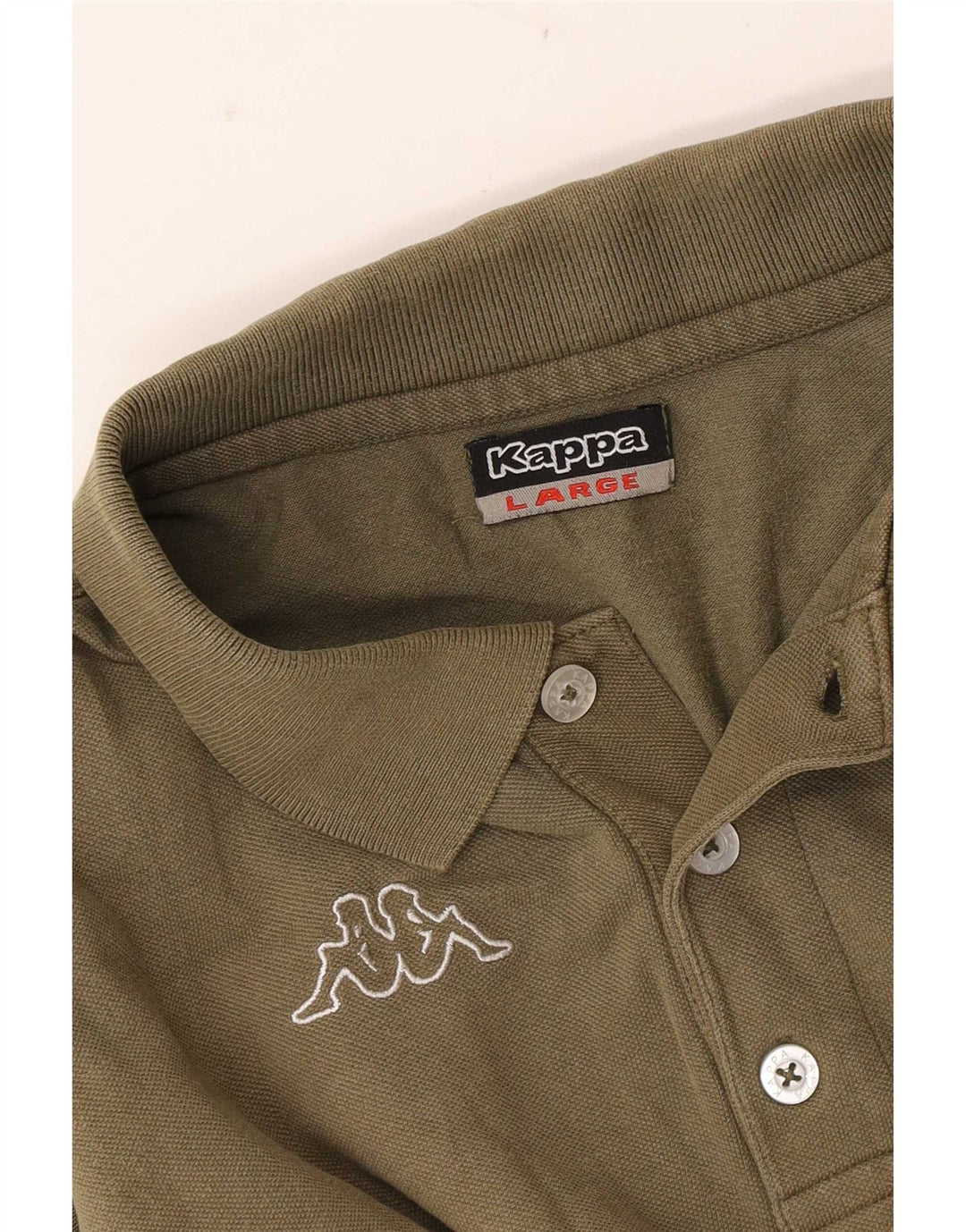 Kappa Polo Hombre Grande Caqui