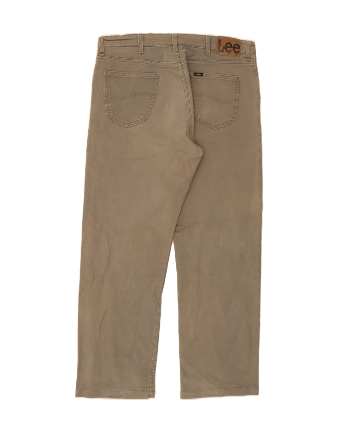 LEE Mens Straight Jeans W36 L30 Grey Vintage Lee and Second-Hand Lee from Messina Hembry 