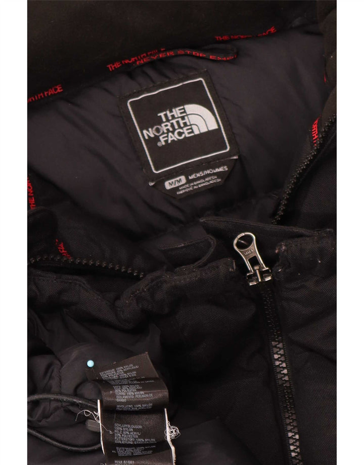 The North Face Chaqueta acolchada con capucha para hombre UK 38 Medium Black Nylon