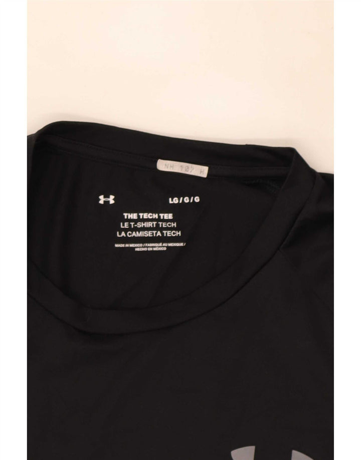 Under Armour - Camiseta para hombre, talla grande, color negro
